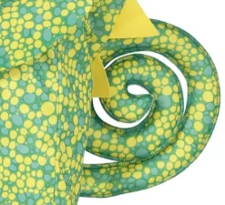 Chameleon costume verde per i bambini