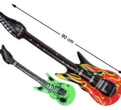 Chitarra gonfiabile in 2 modelli assortiti da 90 cm