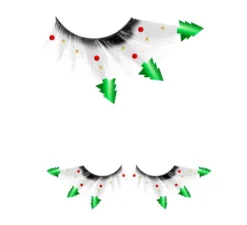 Ciglia ad albero di Natale