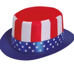 Cilindro con bandiera americana