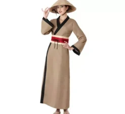 Cina costume Brown Donne