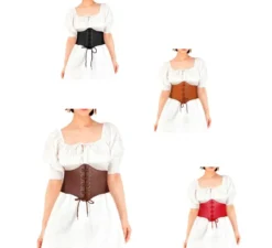 cintura a corsetto in vari colori per donna