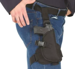 Cintura della polizia con pistola