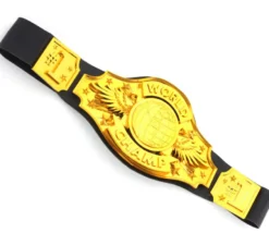 Cintura d'oro da campione di boxe o wrestling