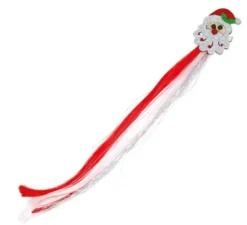 Ciocca di Babbo Natale per capelli bambini 30 cm