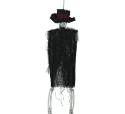 Ciondolo a forma di cappello da scheletro da 47 cm