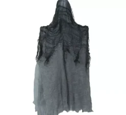 Ciondolo fantasma con mantello grigio da 50 cm