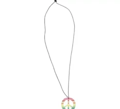 Ciondolo hippie multicolore da 6 cm