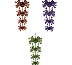 Ciondolo ragno in feltro in 3 colori assortiti