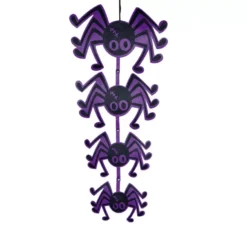 Ciondolo ragno in feltro in 3 colori assortiti
