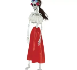 Ciondolo scheletro Catrina da 40 cm