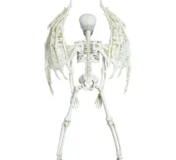 Ciondolo Scheletro con Ali 46 cm