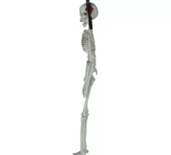 Ciondolo scheletro con ascia da 40 cm