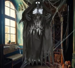 Ciondolo scheletro da 160 cm con luce e suono