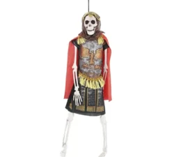 Ciondolo scheletro gladiatore da 44 cm