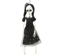 Ciondolo scheletro ragazza gotica 40 cm