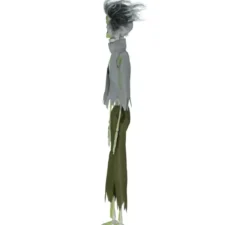 Ciondolo scheletro zombie da 45 cm
