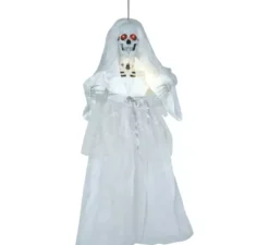Ciondolo Sposa Scheletro con Luce e Suono 90 cm