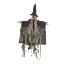Ciondolo Strega con Fili Verdi di 50 cm