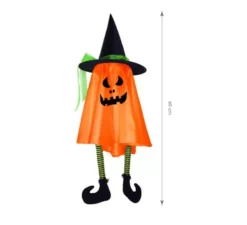 Ciondolo strega zucca da 60 cm