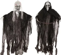 Ciondolo zombie in 2 modelli assortiti da 40 cm