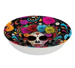 Ciotola Catrina in plastica colorata da 32 cm