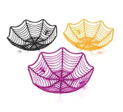 Ciotola con ragno e rete in colori assortiti di 28 cm
