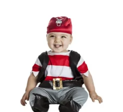 Ciuccio in costume da pirata per bambino