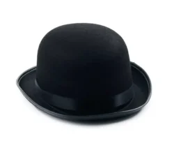 Classica bombetta nera per adulto