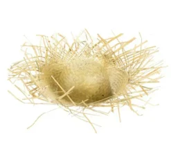 Classico cappello in paglia scura
