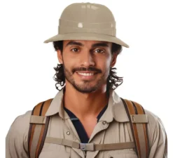 Classico cappello Salacot in PVC