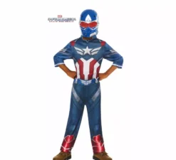 Classico costume da Capitan America per bambini
