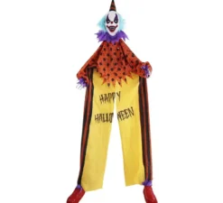 Clown animato con gambe lunghe 280 cm