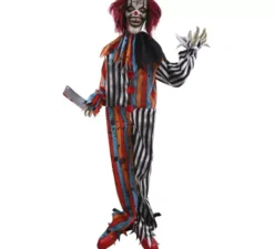 Clown assassino animato da 170 cm con suoni e movimento