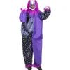Clown Malvagio con luci, suoni e movimento di 163x60x18 cm