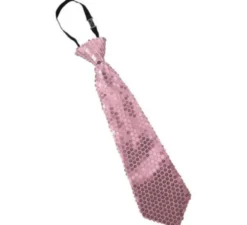 31 cm Cravatta con paillettes in vari colori