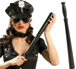 51 cm , manganello della polizia .