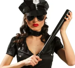 51 cm , manganello della polizia .