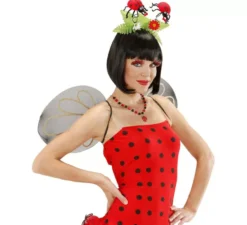 Coccinelle con fascia a fiori
