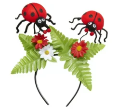 Coccinelle con fascia a fiori