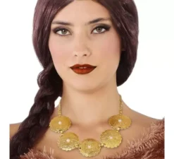 Collana a medaglione d'oro