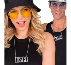 "Collana con ciondolo ""Disco"" da 65 cm"