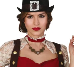 Collana con ingranaggi Steampunk
