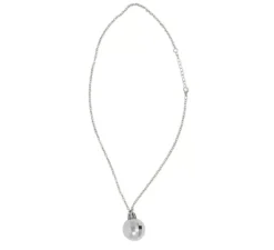 Collana con palla da discoteca degli anni '70