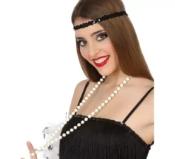 Collana di perle bianche 30 cm