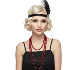 Collana di perle da 182 cm in colori assortiti