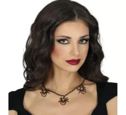 Collana di ragni neri