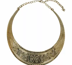 Collana egiziana in metallo per adulti