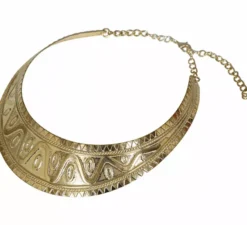 Collana egiziana in metallo per adulti