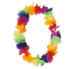 Collana hawaiana multicolore